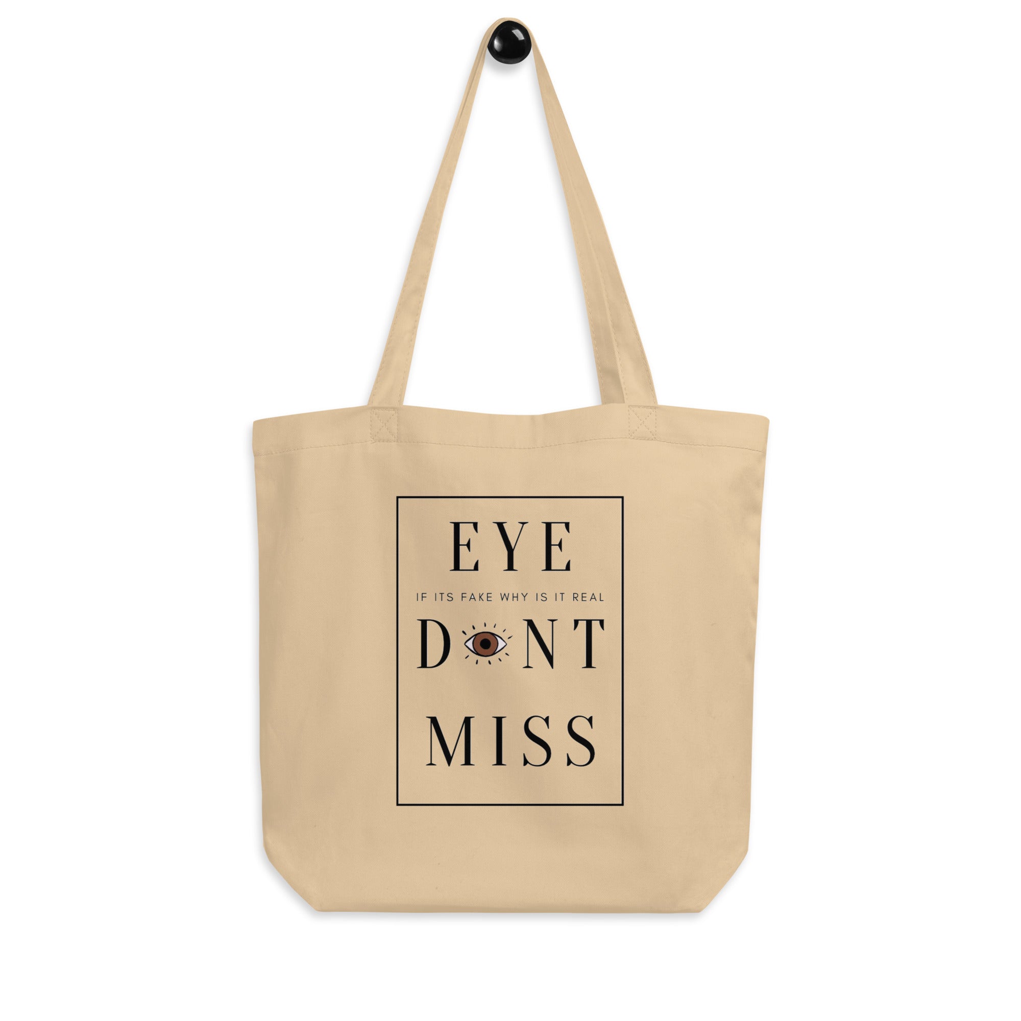 if it's fake why is it real? Eco Tote Bag