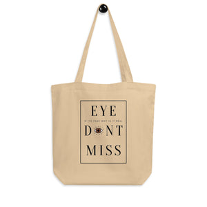 if it's fake why is it real? Eco Tote Bag