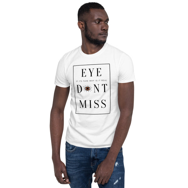 if it's fake, why is it real? Unisex T-Shirt