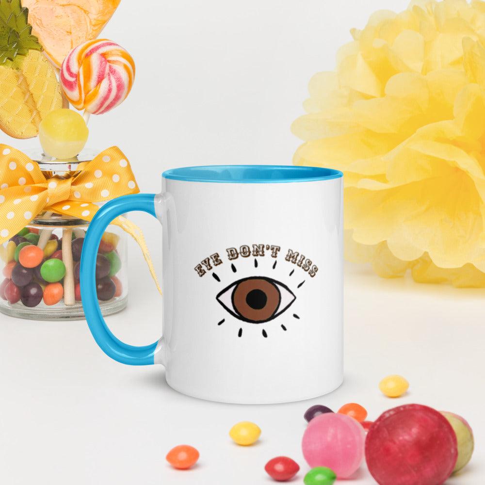 Eye Don't Miss Mug with Color Inside
