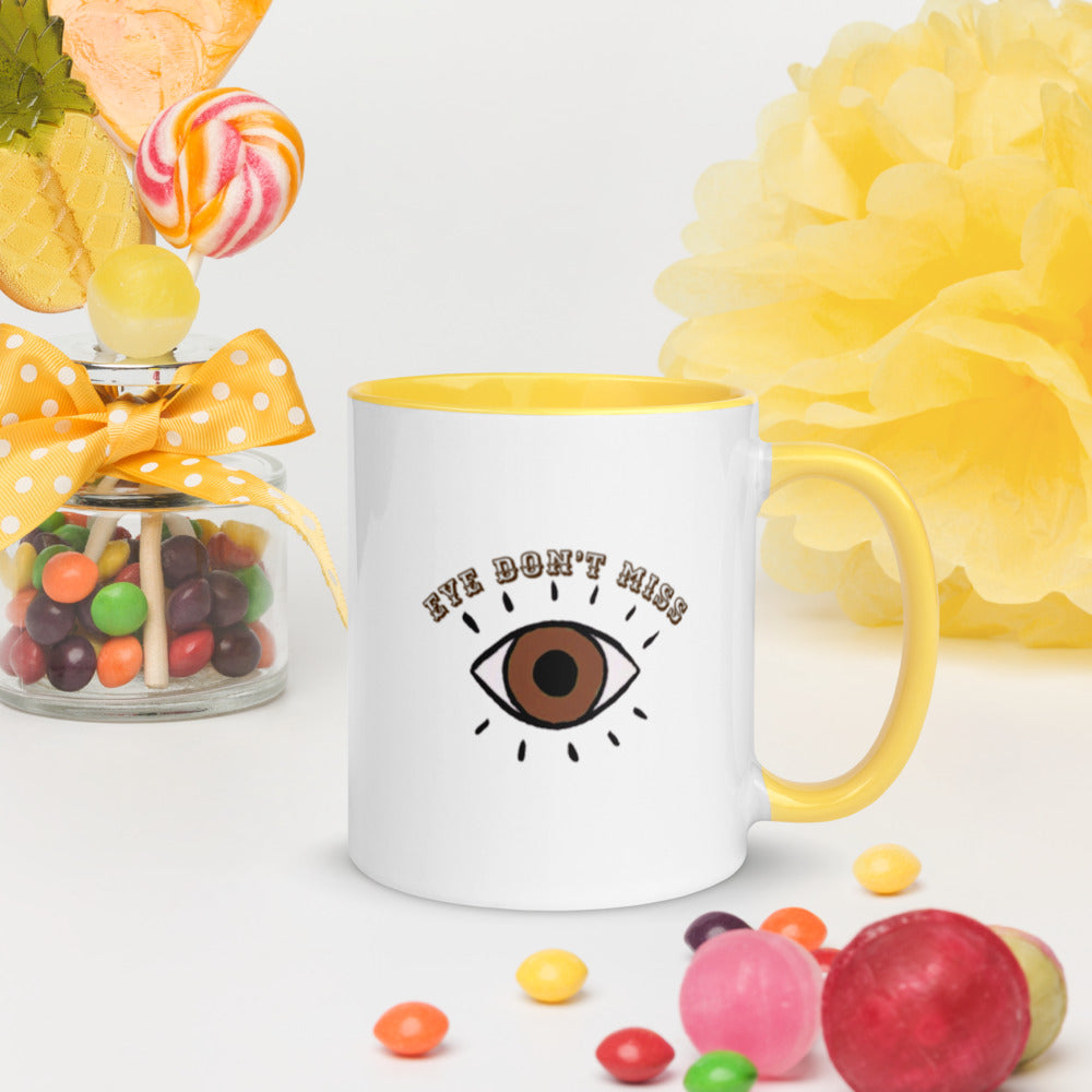 Eye Don't Miss Mug with Color Inside